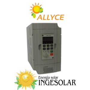 INVERSOR VARIADOR BOMBA 0.75KW BIFASICO 4A/220V/400VOC -ALLYCE-