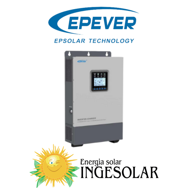 ONDA PURA CARGADOR  3000W/48V/PURE SINE WAVE -EPEVER-12 MESES DE GARANTIA UP3000-M6142