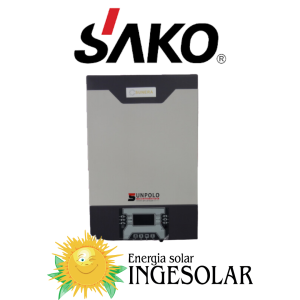 SUNPOLO-5KW/48V WITH MPPT MAX CHARGE CURRENT80A (AC+ SOLAR) MAX. PV ARRAY POER 5000W