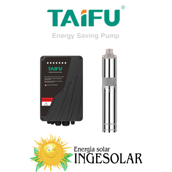 BOMBA SUMERGIBLE TIPO LAPICERO 4TSS 2.5M3H/140M/110V/1000W-SIN CONTROLADOR -TAIFU- 12 MESES DE GARANTIA