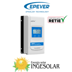 CONTROLADOR MPPT DR3106N 12V -30A-60VOC -EPEVER- 24 MESES DE GARANTIA