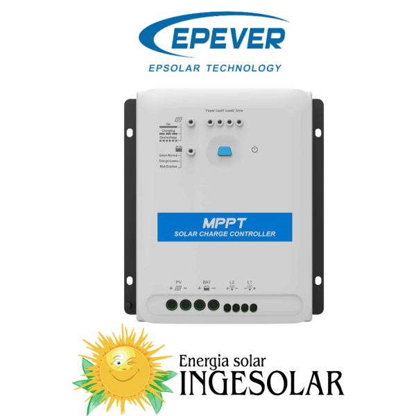 CONTROLADOR MPPT MSC 3210N 12/24V -30A-100VOC -EPEVER- 24 MESES DE GARANTIA