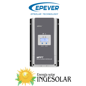 CONTROLADOR MPPT TRACER 6415AN 12/24/36/48V -60A-150VOC -EPEVER- 24 MESES DE GARANTIA
