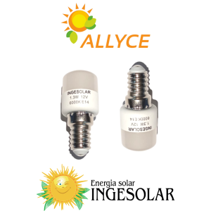 BOMBILLO PARA NEVERA 12/24VDC -ALLYCE- SIN GARANTIA