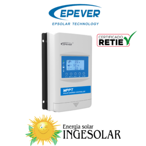 CONTROLADOR MPPT XTRA-N G3 4210 12/24V -40A-100VOC -EPEVER- 24 MESES DE GARANTIA