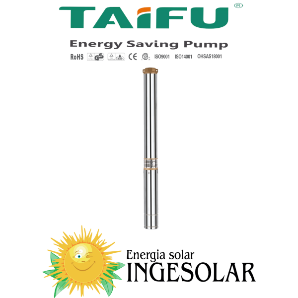IMPULSOR BOMBA 4TSSC7.5-175-220/2.200 S/S -TAIFU- SIN GARANTIA