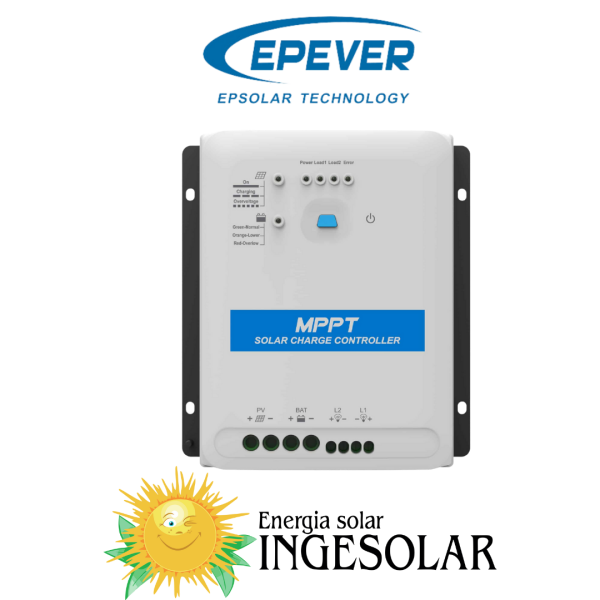 CONTROLADOR MPPT MSC 4210N 24V -40A-100VOC -EPEVER- 24 MESES DE GARANTIA