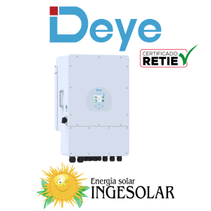 INVERSOR ON/OFF GRID 5KW BIFASICO 48V/500VOC CON MODULO DE COMUNICACION -DEYE- 24 MESES DE GARANTIA