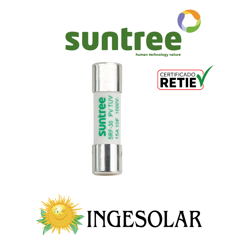 PROTECCION FUSIBLE SRD30 15A 1100VDC -SUNTREE
