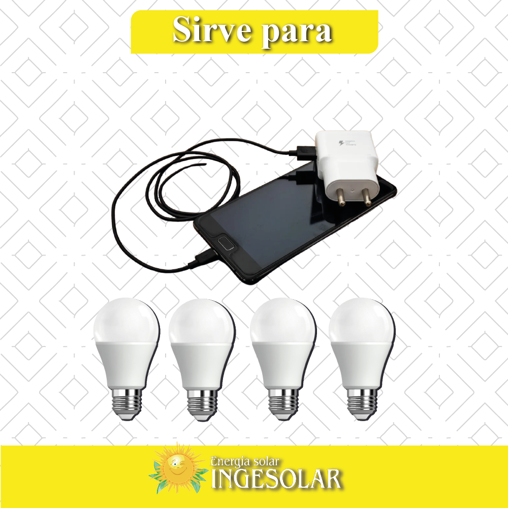 KIT AISLADO DE 120WH/DIA