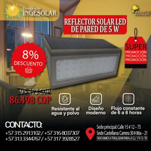 Reflector de pared
