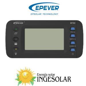 REMOTE METER MT80 -EPEVER- SIN GARANTIA