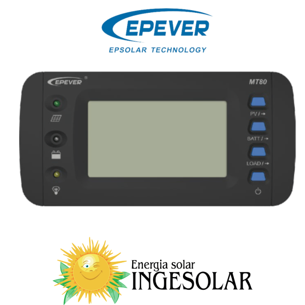 REMOTE METER MT80 -EPEVER- SIN GARANTIA