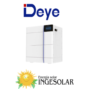BATERÍA DE LITIO 8 KWH 200 VDC CON DISPLAY - DEYE - 60 MESES DE GARANTÍA