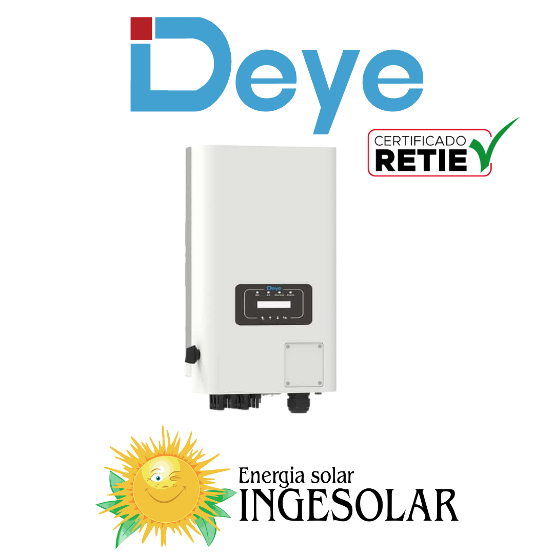 INVERSOR ON GRID 15KW SUNG05 CON MODULO DE COMUNICACION DEYE 60 MESES DE GARANTIA