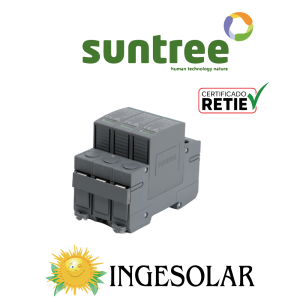 PROTECCION DESCARGADOR DE SOBREPOTENCIAL DPS -SUP2H1-PV DC SPD DC1000V 20~40KA -SUNTREE