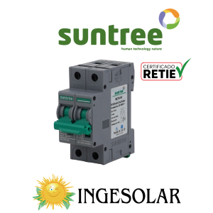 PROTECCION BREAKER SL7N-63 DC550V 2P 25A -SUNTREE