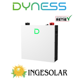 BATERIA LITIO 51.2V-100AH 6000 CICLOS-80% W:50Kg RACK -DYNESS 36 MESES DE GARANTIA
