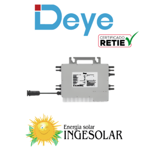MICROINVERSOR ON GRID 2000W BIFASICO 220V - DEYE 12 MESES DE GARANTIA