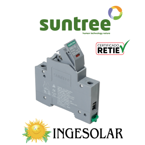 PROTECCION PORTAFUSIBLE PORTA FUSIBLE  SRD30 1100VDC -SUNTREE - GARANTIA DE 12 MESES