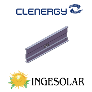 UNION EMPALME PARA RIEL CON SISTEMA DE PINADO (ER-SP-ELT) - PV ezRACK - CLENERGY - 20 AÑOS DE GARANTIA