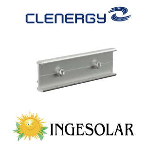 UNION EMPALME PARA RIEL CON TORNILLO (ER-SP-ECO)- PV ezRACK - CLENERGY - 20 AÑOS DE GARANTIA