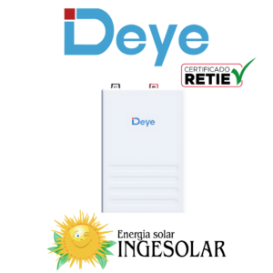 BATERIA LITIO TIPO WALL 5KWH 51.2VDC, SE-F5-L, 6000 CICLOS 80% - DEYE 36 MESES DE GARANTIA ¡PROXIMAMENTE!
