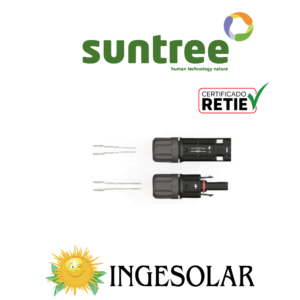 CONECTOR MC4 4-6M PM40A-1.5KV - RETIE -SUNTREE