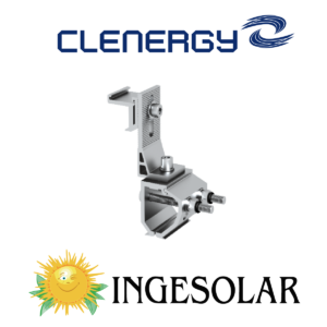 GRAPA PARA TEJA STANDING SEAM CON ezCLICK(ER-I-34/05A/EZC)-PV ezRACK - CLENERGY - 20 AÑOS DE GARANTIA