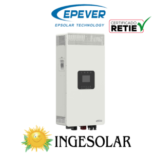 INVERSOR CARGADOR HP6041-AH1130P20A 6KVA 48V MPPT 140A-300VOC-120V -EPEVER 12 MESES ¡PROXIMAMENTE! DE GARANTIA