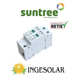 PROTECCION DESCARGADOR DE SOBREPOTENCIAL DPS AC MONOFASICO -SUP1H-40 2P 275VAC 20-40kA-SUNTREE